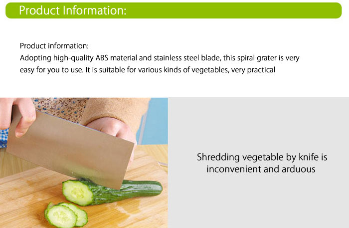 Spiral Cutter + Knife Sharpener