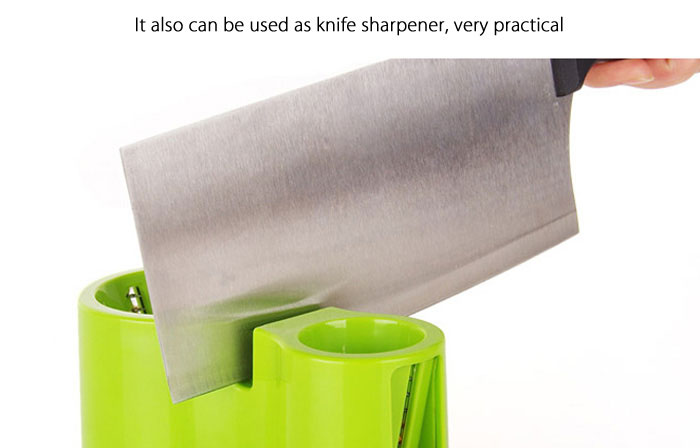 Spiral Cutter + Knife Sharpener
