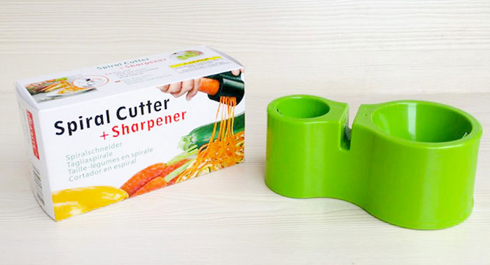 Spiral Cutter + Knife Sharpener