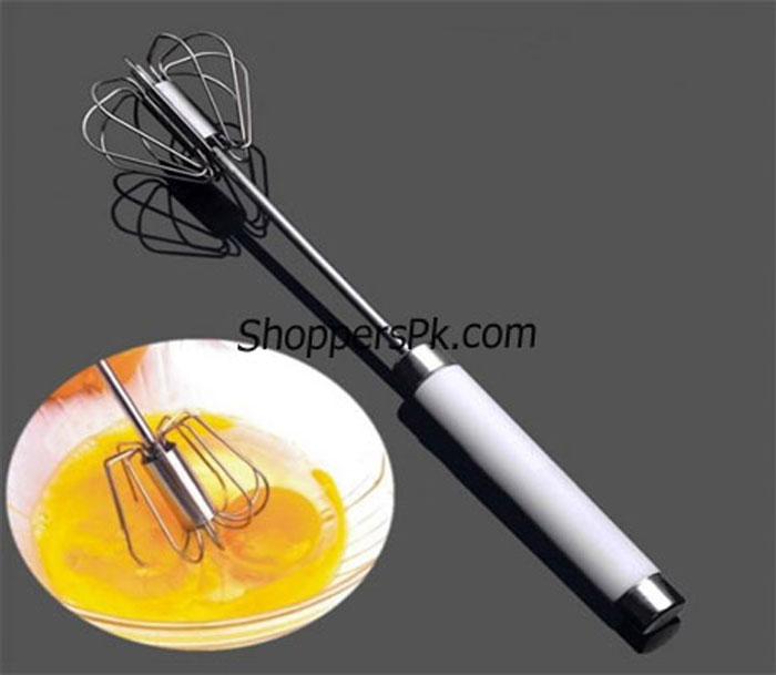 Stainless Steel Rotatable Hand Beater