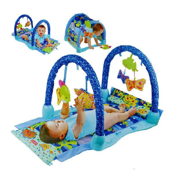 3 In 1 Baby Children Kids Under The Sea Musical Activity Gym Play Foam Mat Carpet