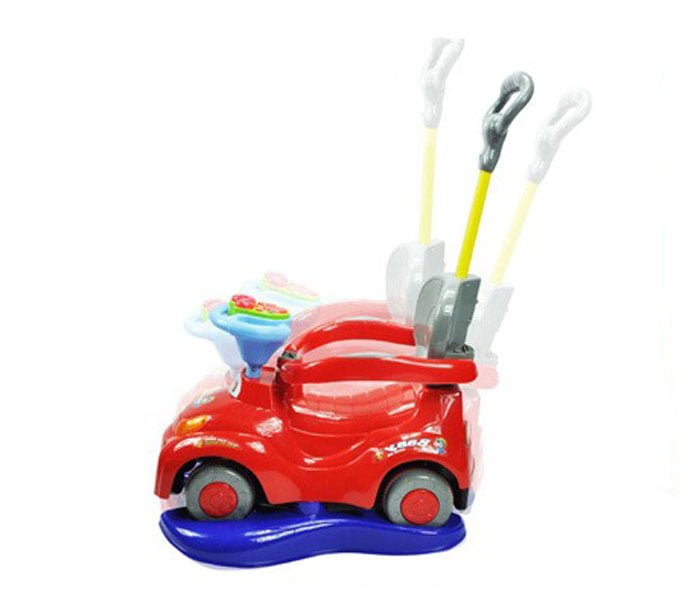 3 In 1 Ride On Rocker Stroller &Amp; Scooter