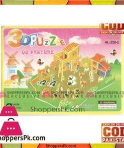 3D Super Puzzle 4 Sheet  Pasture