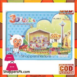 3D Super Puzzle 4 Sheet  Pleasant Goat