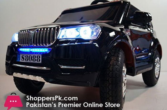 Bmw Black S8088 Battery Kids Ride On Car