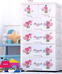 Baby Clothes Storage Drawer Plastic New Style Flower