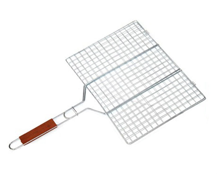 Barbecue Roaster Grill Wooden Handle - Small