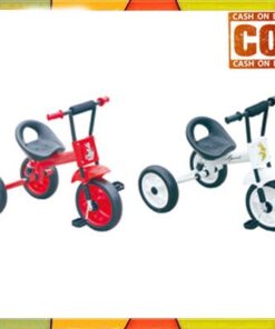 Children Baby Tricycle Absorber System Big Wheels Foam Tires - Image 2