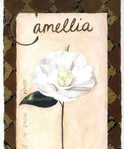 Flower Painting Print with Frame 11 - 9.5x14.5 Inch