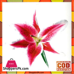 Flower Painting Print with Frame 19 - 12x12 Inch