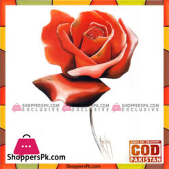 Flower Painting Print with Frame 4 - 11x14 Inch