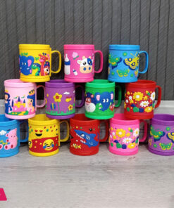 High Quality Plastic Cartoon Mug One Pieces