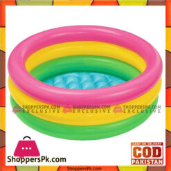 Intex Sunset Glow Baby Swimming Pool - 2 Feet x 8 Inch - Age 0-2 - 57107
