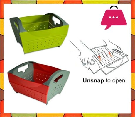 Snapfold Colander