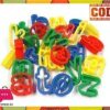 26 Plastic Playdough Cookie Cutters A-Z