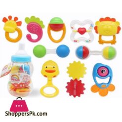 Big Bottle Baby Rattles Newborn Hand Bell