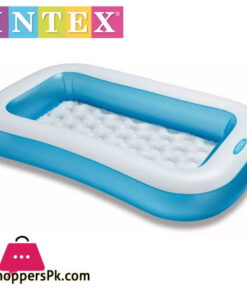 Intex Baby Pool Rectangle - 5.4 x 3.2 x 0.9 Feet - Age 2+ - 57403