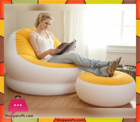 Intex-Cafe-Chaise-Inflatable-Chair-With-Foot-Rest-Price-in-Pakistan