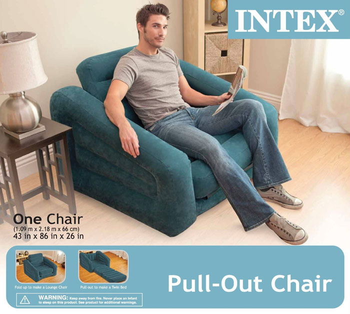 Intex Inflatable Chair and Sofa Bed - 68565
