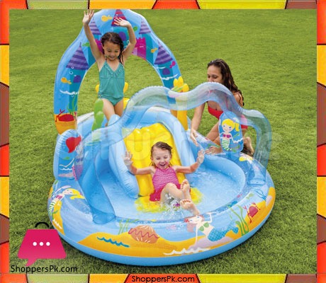 Intex-Mermaid-Kingdom-Inflatable-Play-Center,-110-X-63-X-55-Ages-2+-Price-in-Pakistan