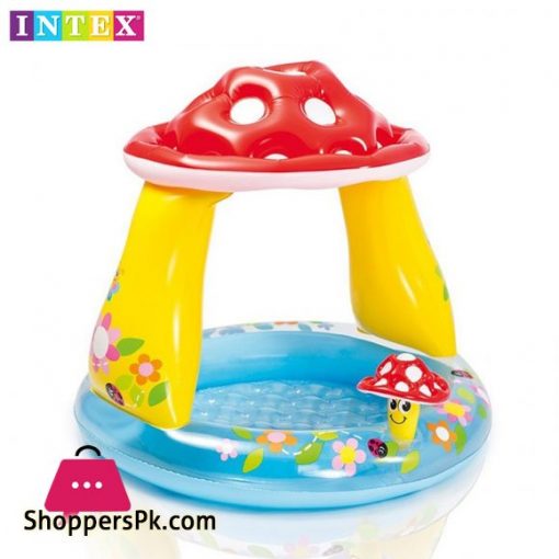 Intex Baby Pool Rectangle - 5.4 x 3.2 x 0.9 Feet - Age 2+ - 57403