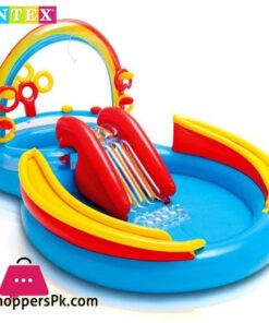 Intex Rainbow Ring Inflatable Play Center  - 57453