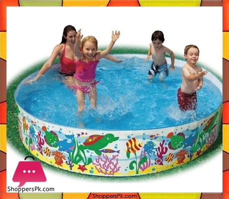 Intex-Snap-set-Coral-Reef-Pool,-8-Feet-x-18-Inch,-For-Age-3+-Price-in-Pakistan