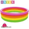 Intex Sunset Glow Four-Ring Pool - 5.5 Feet x 18 Inch - Age 3+ - 56441