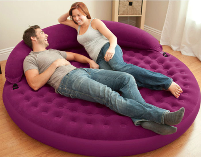 Intex Ultra Daybed Indoor Outdoor Inflatable Air Lounge Bed Airbed Chair - 68881