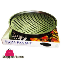 Non-Stick Pizza Pan Set Deep Dish Crisp Crust