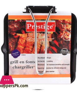 Prestige Cast Iron Grill Pan 24cm - 15862