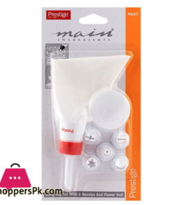 Prestige Icing Bag with 6 Plastic Nozzles 9657