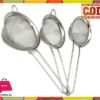 Stainless Steel Tea Stainer 3 Pcs Set