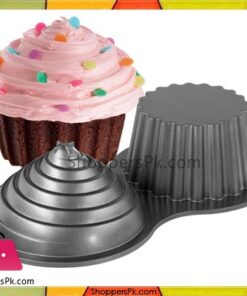 2-Cup-Cake-Maker-Non-Stick-Giant-Cupcake-Mould-Jumbo-Cake-Mold-in-Pakistan