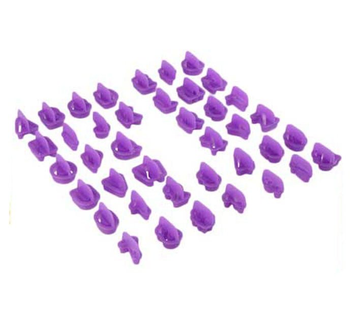 Alphabet Number Cut Out 40 Pcs