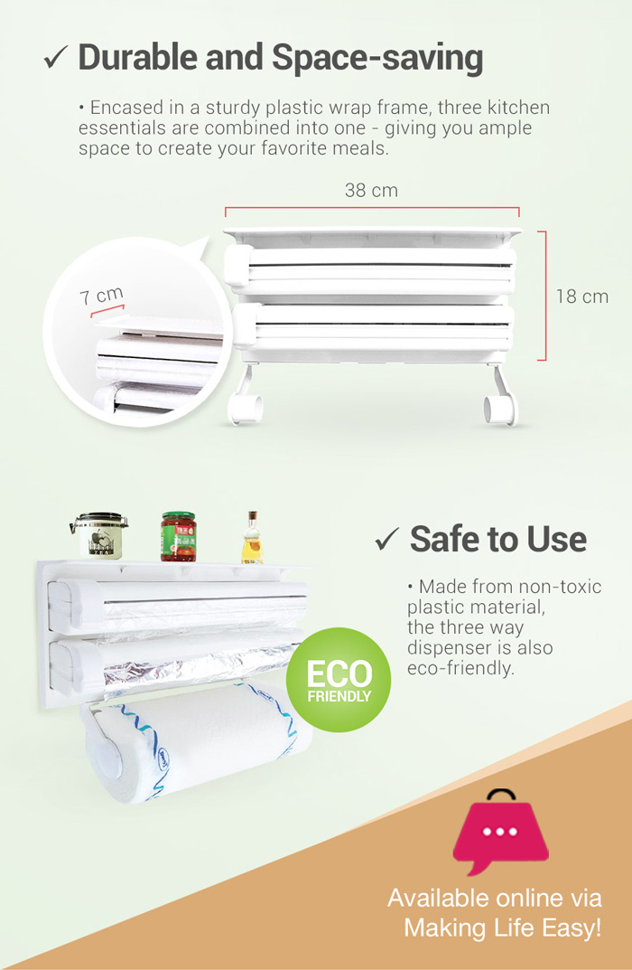 Triple-Paper-Dispenser-Tri-Wrap-Foil-Paper-Cling-Cutter-Kitchen-Tool-Price-In-Pakistan-2