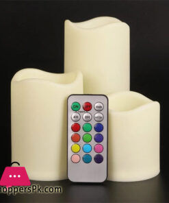 Battery Operated LED Remote Control Electronic Candle