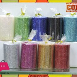 Glitter Candles 1.5 x 2.5 Inch