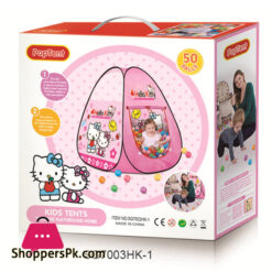 Hello Kitty Tent With 50 Soft Balls