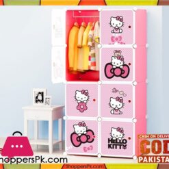 Hello-Kitty-Wardrobe-Cabinet-Box-8-Cubes-Wardrobe-in-Pakistan