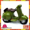 Home Decor Vespa Scooter Coin Bank