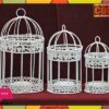 Metal Bird Cage Candle Holder 3 Pcs Price In Pakistan