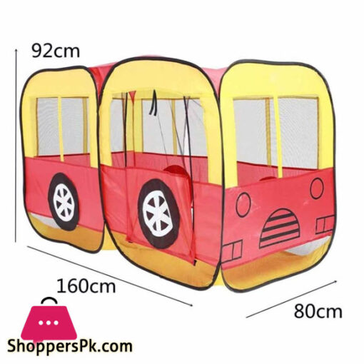 POP UP HOUSE BUS TENT FOR KIDS