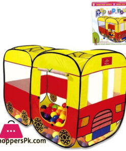 POP UP HOUSE BUS TENT FOR KIDS