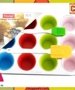 Prestige 12 Cup Deep Muffin Pan Set 15 Piece