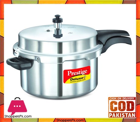 Prestige Deluxe Plus Aluminium Pressure Cooker 7.5 Liters Price in Pakistan