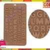 Silicone Chocolate Mold Capital Letters