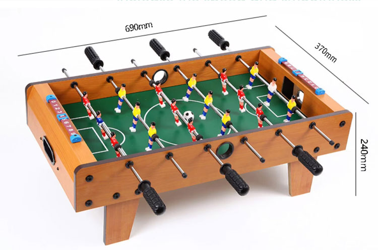 Table Football Children'S Toys 6 Poles Game - 6 Steel Rods