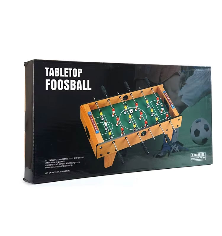 Table Football Children'S Toys 6 Poles Game - 6 Steel Rods