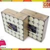 Talent Fareast Unscented Tealight Candles Set of 100pcs